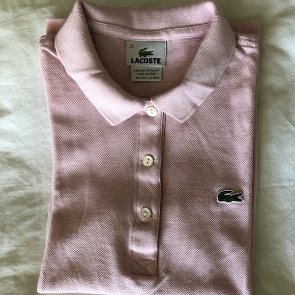 Lacoste Tops - Lacoste Women’s Cotton Pique Polo Shirt 3 buttons Lacoste Tops - Lacoste Women’s Cotton Pique Polo Shirt 3 buttons